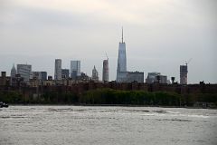46-2 New York Financial District And World Trade Center From East River State Park Williamsburg New York